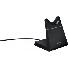 Jabra Evolve2 65 MS On Ear Headset Bluetooth® Stereo Schwarz Lautstärkeregelung, Batterieladeanzeige, Mikrofon-Stummschaltung