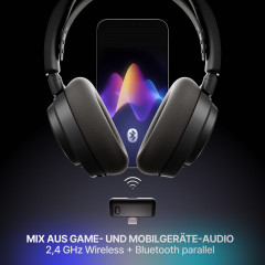 STEELSERIES Arctis Nova 7 Gen 2, Over-ear Gaming-Headset Bluetooth Schwarz
