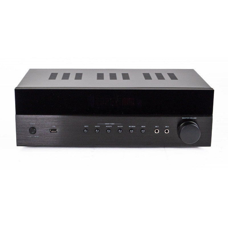 SOUNDMATE AV-A002 Receiver (Schwarz)