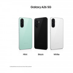 SAMSUNG GALAXY A26 5G 6+128GB BLACK 128 GB Black Dual SIM