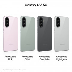 SAMSUNG Galaxy A56 128 GB Awesome Lightgray Dual SIM