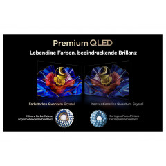 TCL 55P7L QLED TV (Flat, 55 Zoll / 139,7 cm, QLED 4K, SMART TV)