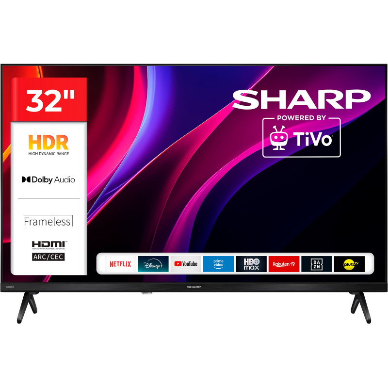 Sharp LED-Fernseher »1T-C32HEx« 80 cm/32 ″ HD Smart-TV