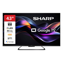 SHARP 43HR7765E QLED TV (Flat, 43 Zoll / 108 cm, UHD 4K, SMART TV) SHARP 43HR7765E QLED TV (Flat, 43 Zoll / 108 cm, UHD 4K, SMART TV)