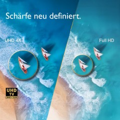 SHARP 43HR7765E QLED TV (Flat, 43 Zoll / 108 cm, UHD 4K, SMART TV)