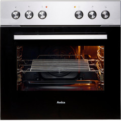 Amica Elektro-Herd-Set »EHC 933 011 E« mit 1-fach-Teleskopauszug Steam Clean Komfortables Kochen und Backen mit praktischer Unterstützung