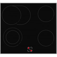 Amica Elektro-Herd-Set »EHC 933 011 E« mit 1-fach-Teleskopauszug Steam Clean Komfortables Kochen und Backen mit praktischer Unterstützung