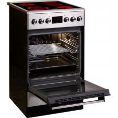 Amica Elektro-Standherd »5022CE2.313eEHiTbDpHbQ(Xv)SHC903001E« mit 1-fach-Teleskopauszug Steam Clean Komfortables Kochen und Backen mit bequemer Handhabung