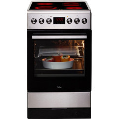 Amica Elektro-Standherd »5022CE2.313eEHiTbDpHbQ(Xv)SHC903001E« mit 1-fach-Teleskopauszug Steam Clean Komfortables Kochen und Backen mit bequemer Handhabung