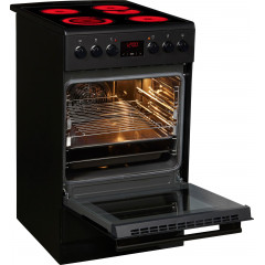 Amica Elektro-Standherd »5022CE3.313eEHiTsDpHbQ(Sm)SHC11503SM« mit 2-fach-Teleskopauszug Steam Clean Komfortables Kochen und Backen mit bequemer Handhabung