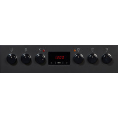 Amica Elektro-Standherd »5022CE3.313eEHiTsDpHbQ(Sm)SHC11503SM« mit 2-fach-Teleskopauszug Steam Clean Komfortables Kochen und Backen mit bequemer Handhabung