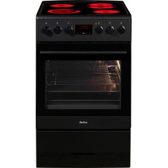 Amica Elektro-Standherd »5022CE3.313eEHiTsDpHbQ(Sm)SHC11503SM« mit 2-fach-Teleskopauszug Steam Clean Komfortables Kochen und Backen mit bequemer Handhabung