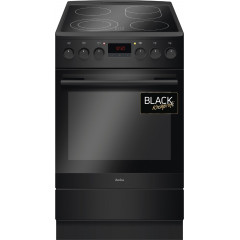 Amica Elektro-Standherd »5022CE3.313eEHiTsDpHbQ(Sm)SHC11503SM« mit 2-fach-Teleskopauszug Steam Clean Komfortables Kochen und Backen mit bequemer Handhabung
