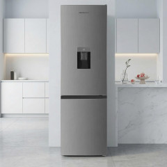 HEINNER HC-HM260XWDE++ Kühlgefrierkombination (E, 210 kWh, 1800 mm hoch, Edelstahl)