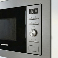 HEINNER HMW-MDBI28GDIX, Einbau-Mikrowellenofen (900 Watt, 28 l Garraum-Volumen, Grillfunktion)