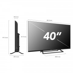 SMART TECH 40FN01V3 LED TV (Flat, 40 Zoll / 101 cm, Full-HD)