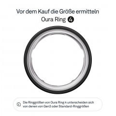 OURA RING 4 BLACK SIZE 9 Smart Ring - Black