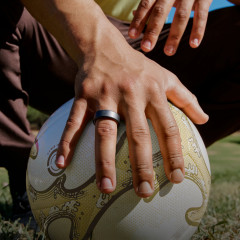 OURA Ring 4, Größe 12, Stealth, Smart Ring
