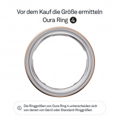 OURA RING 4 ROSE GOLD SIZE 10 Smart Ring - Rose Gold