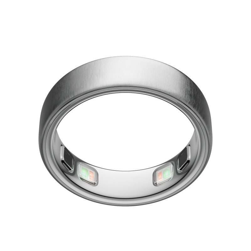 OURA Ring 5, Größe 9, Brushed Silver Smart Ring