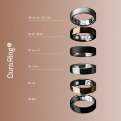 OURA Ring 5, Größe 10, Deep Rose Smart Ring