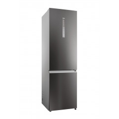 HAIER HDPW3620CNPD 2D 60 SERIE 3 Pro Kühlgefrierkombination (C, 406 l, 2050 mm hoch, Dark inox)