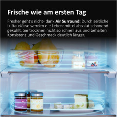 HAIER HDPW3620CNPD 2D 60 SERIE 3 Pro Kühlgefrierkombination (C, 406 l, 2050 mm hoch, Dark inox)