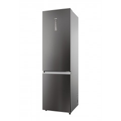 HAIER HDPW3620CNPD 2D 60 SERIE 3 Pro Kühlgefrierkombination (C, 406 l, 2050 mm hoch, Dark inox)