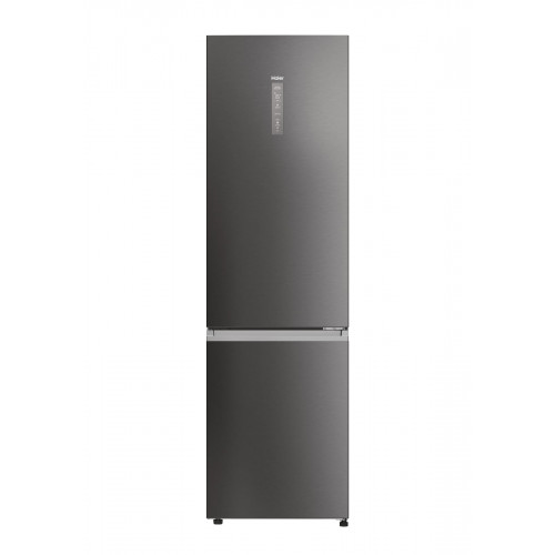 HAIER HDPW3620CNPD 2D 60 SERIE 3 Pro Kühlgefrierkombination (C, 406 l, 2050 mm hoch, Dark inox)