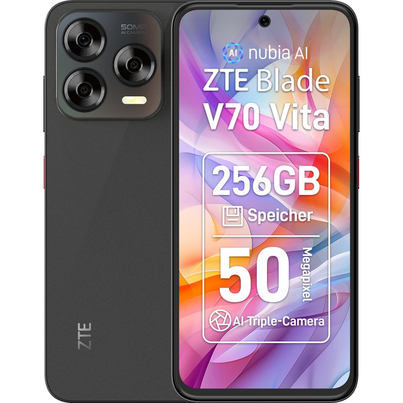 ZTE Blade V70 Vita 256 GB Stone Gray Dual SIM
