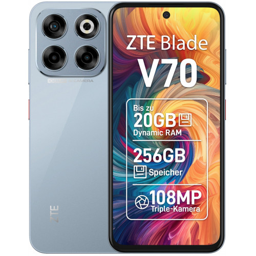 ZTE Blade V70 256 GB Stardust Gray Dual SIM