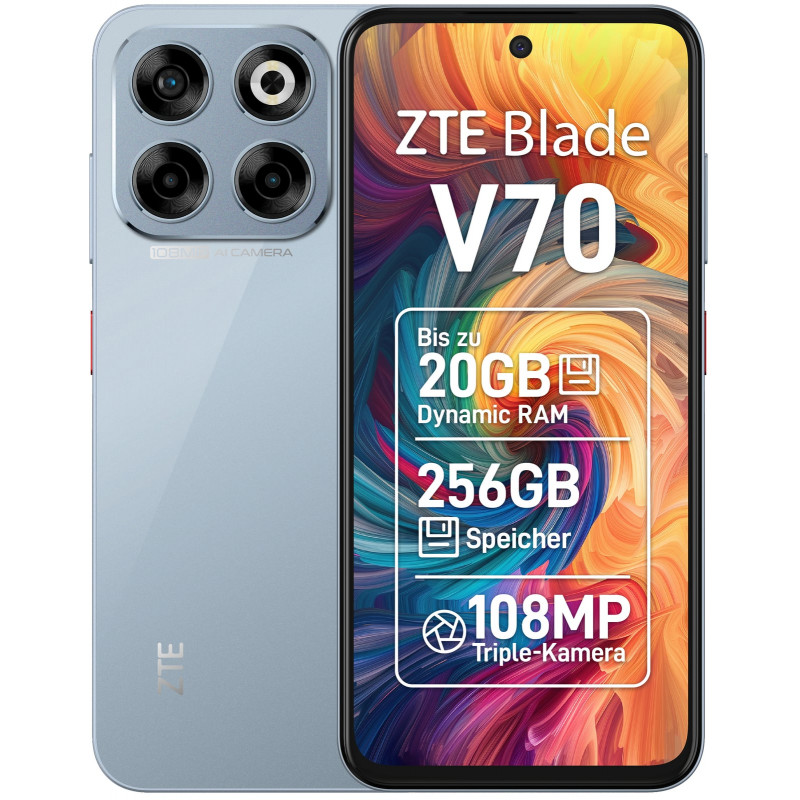 ZTE Blade V70 256 GB Stardust Gray Dual SIM