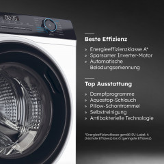 Haier Waschmaschine I-PRO 3 BLDC »HW101-NBP14939« 10 kg 1400 U/min 10 kg, 1400 U/min, Inverter Motor, Antibakterielle Technologie