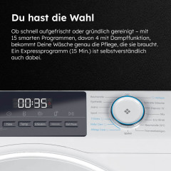 Haier Waschmaschine I-PRO 1 »HW80-BP14929BU1« 8 kg 1400 U/min hOn App