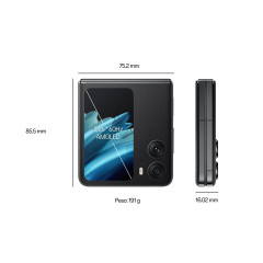 OPPO FIND N2 FLIP 256GB DS ASTRAL BLACK 256 GB Astral Black Dual SIM