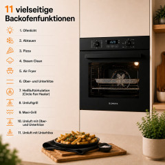 KB ELEMENTS ELK75EV1/60FB1, Herdset (Induktion, A+, 65 l)