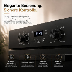 KB ELEMENTS ELK75EV1/60FB1, Herdset (Induktion, A+, 65 l)
