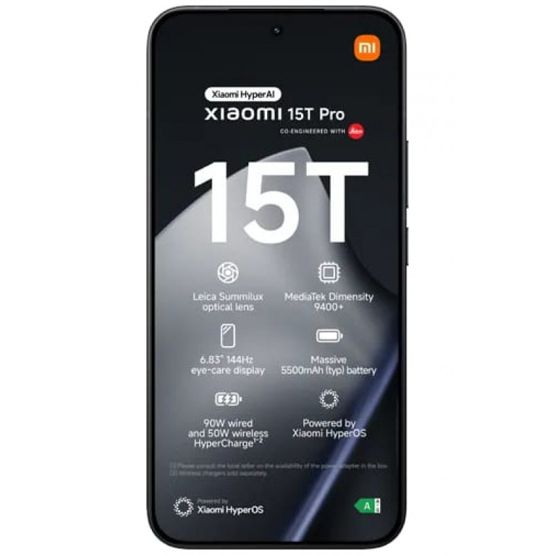 Xiaomi 15T Pro 12GB/256GB Schwarz