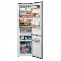 MIDEA MDRB470MGC46I Kühl-/Gefrierkombination (C, 169 kWh, 185 cm hoch, Inox)