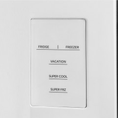 MIDEA MDRB470MGC46I Kühl-/Gefrierkombination (C, 169 kWh, 185 cm hoch, Inox)