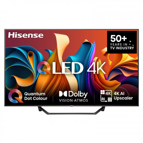 HISENSE 55A7NQ QLED TV (Flat, 55 Zoll / 139 cm, HDR 4K, SMART TV)