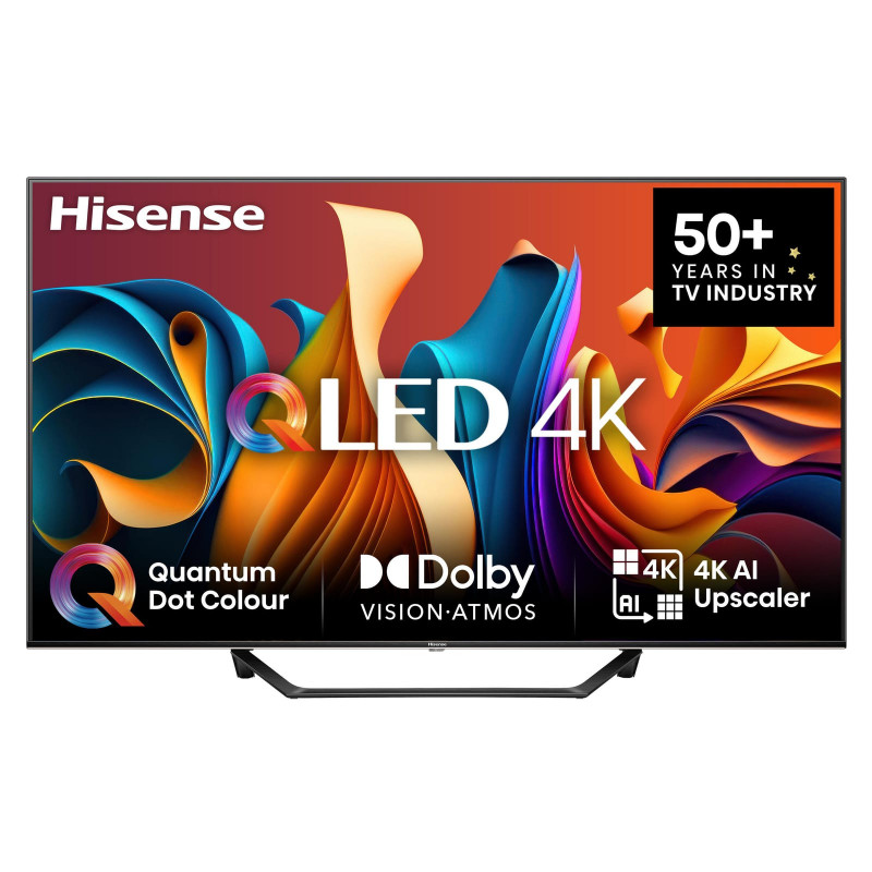 HISENSE 55A7NQ QLED TV (Flat, 55 Zoll / 139 cm, HDR 4K, SMART TV)