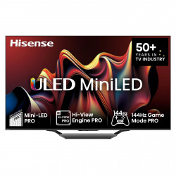 HISENSE 55U7NQ Mini LED TV (Flat, 55 Zoll / 139 cm, UHD 4K, SMART TV)