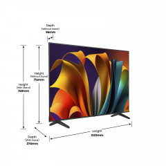 HISENSE 55A6N LED TV (Flat, 55 Zoll / 139 cm, UHD 4K, SMART TV)