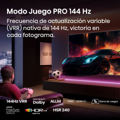 HISENSE 65E7Q PRO QLED TV (Flat, 65 Zoll / 165,1 cm, UHD 4K, SMART TV)
