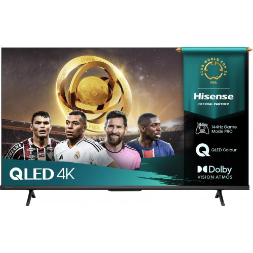 HISENSE TV PRO QLED 4k, 144Hz, 300 Nits QLED TV (Flat, 43 Zoll / 109,2 cm, UHD 4K, SMART TV)
