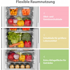 comfee Kühl-/Gefrierkombination »RCB169DS3« 150 cm hoch 47 cm breit