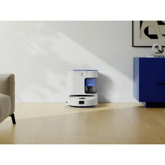 ECOVACS DEEBOT N20e PLUS Saug-und Wischroboter Weiß Beutellos, App gesteuert, Sprachgesteuert, kompatibel mit Amazon Alexa