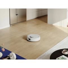 ECOVACS DEEBOT N20e PLUS Saug-und Wischroboter Weiß Beutellos, App gesteuert, Sprachgesteuert, kompatibel mit Amazon Alexa