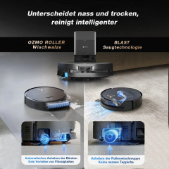 Ecovacs Deebot X9 Pro Omni Saugroboter mit Wischfunktion